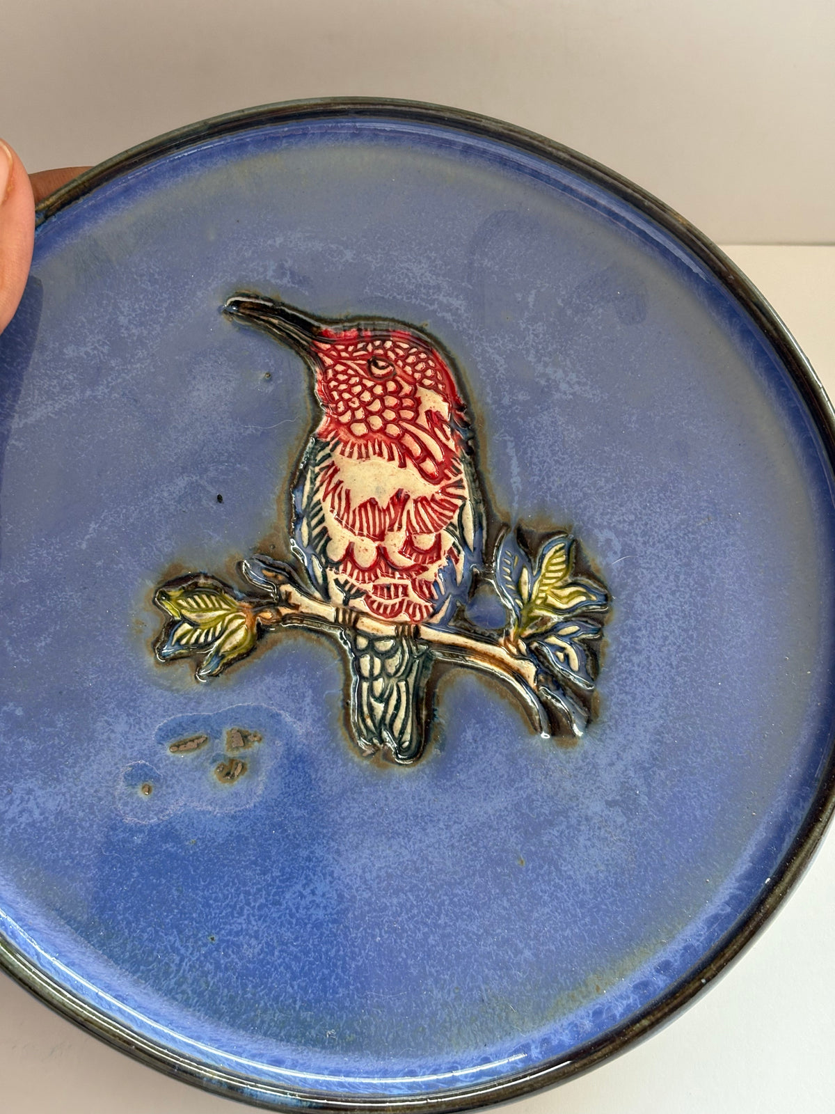 Kingfisher 7" Plate - Blue