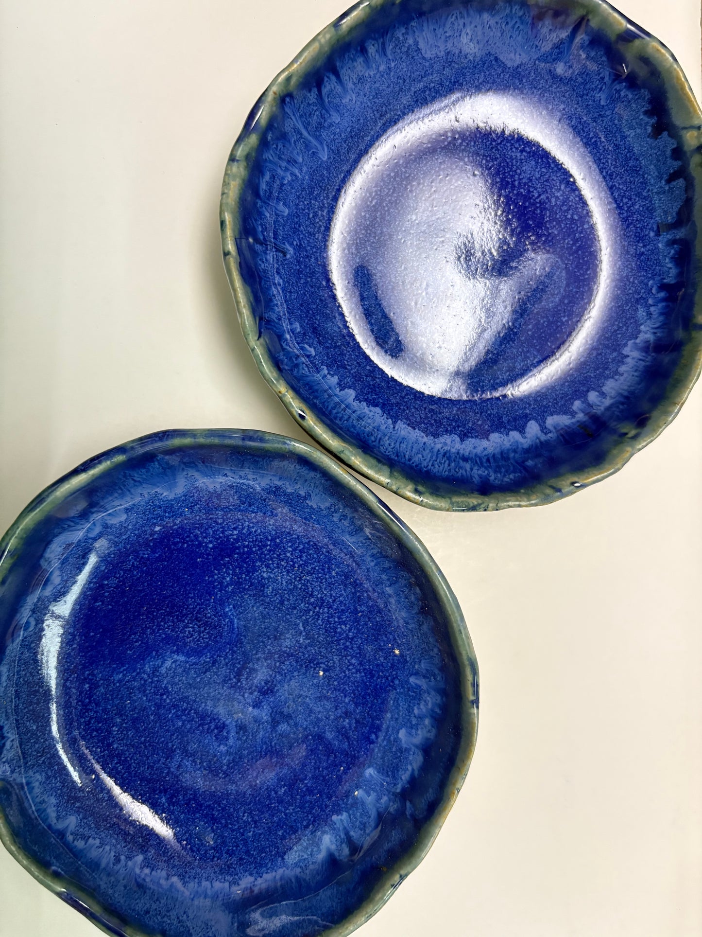 Blue Tapas Bowl Non Gold - Set of 2