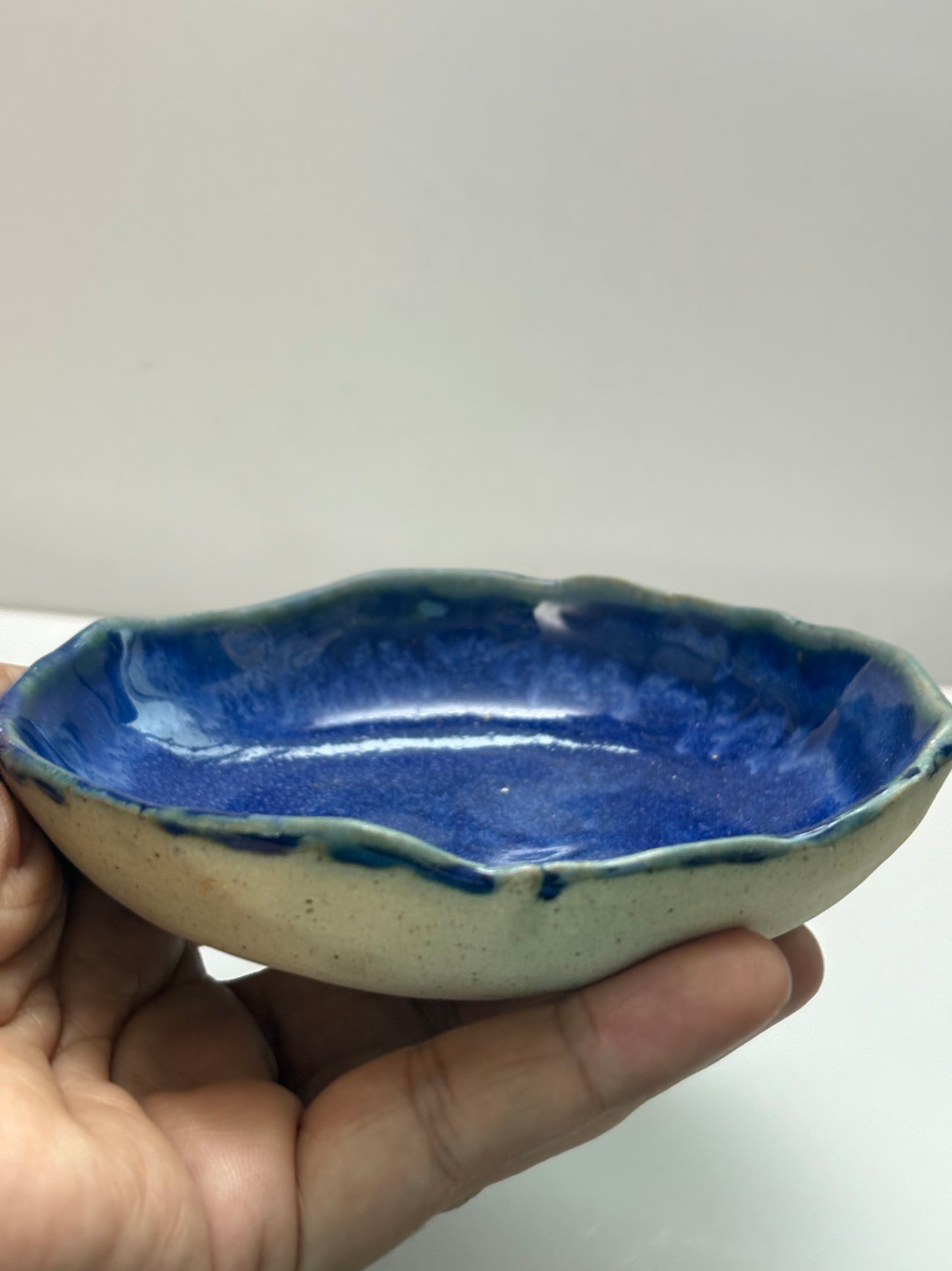 Blue Tapas Bowl Non Gold - Set of 2