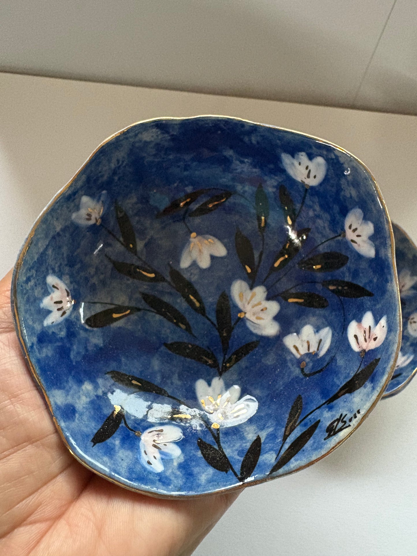 Mughal Blue and White Tapas Bowls - Set of 2