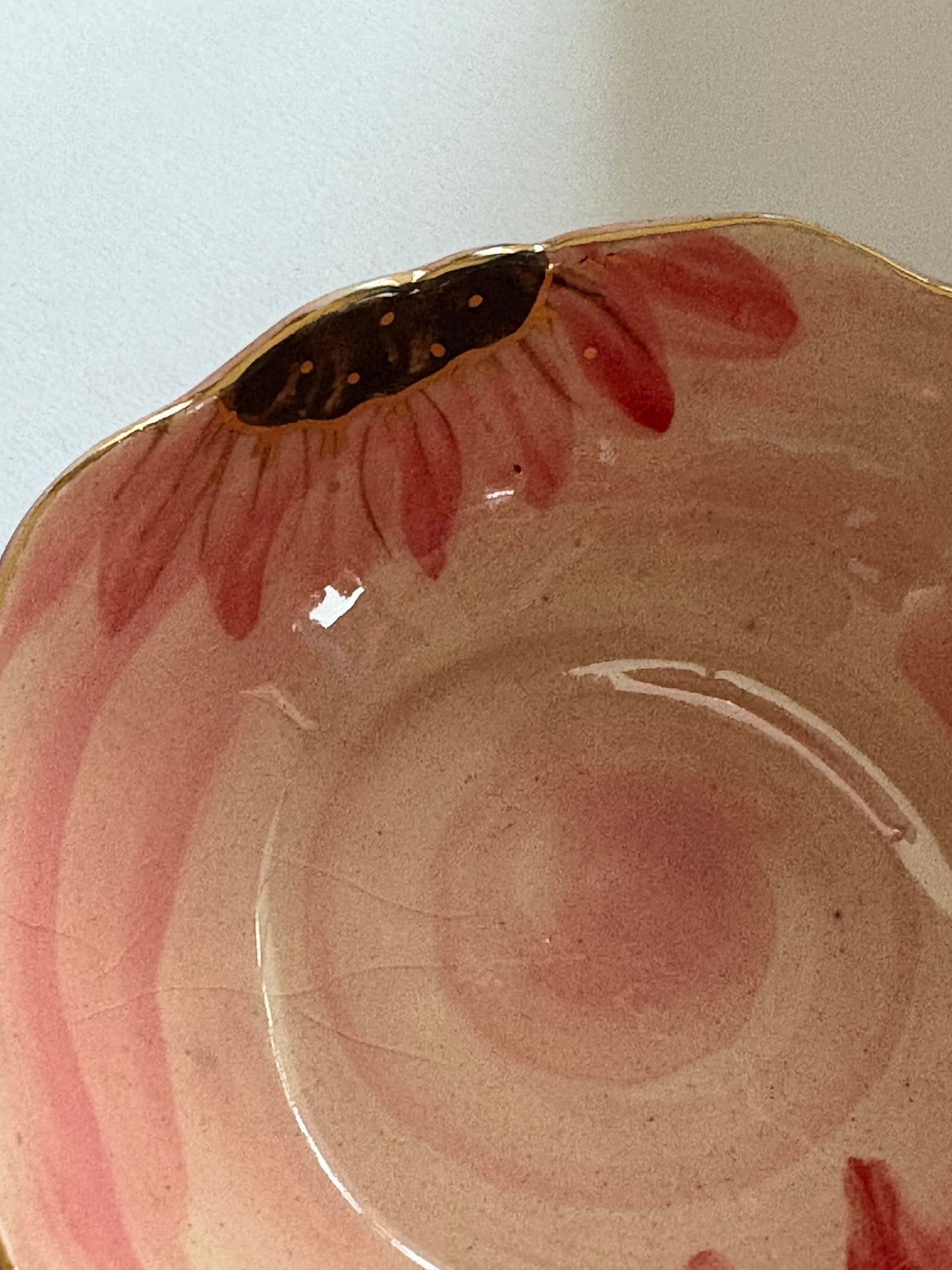 Sunflower Tapas Bowl - Pink Set of 2