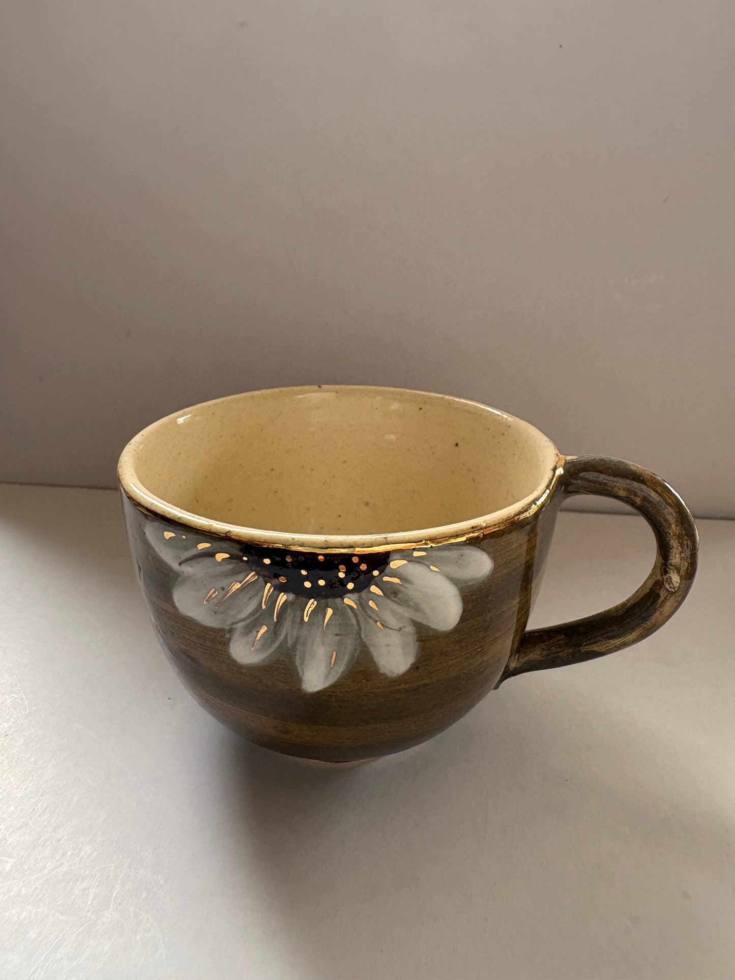 Sunflower Tea Cups - Green