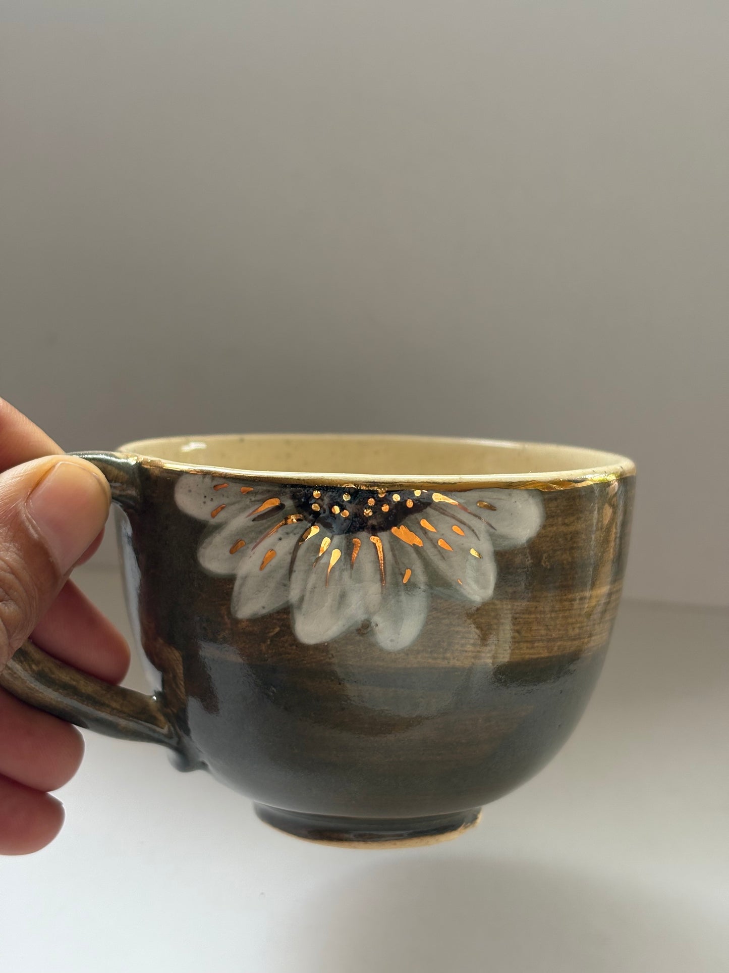 Sunflower Tea Cups - Green