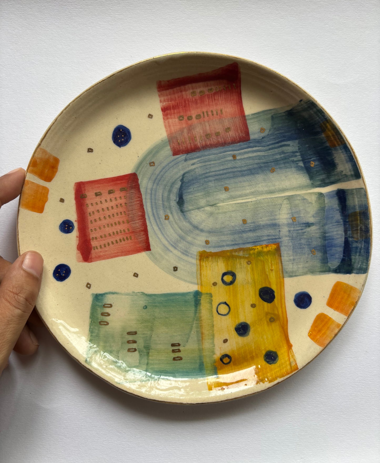 Abstract - 8" Breakfast Plate