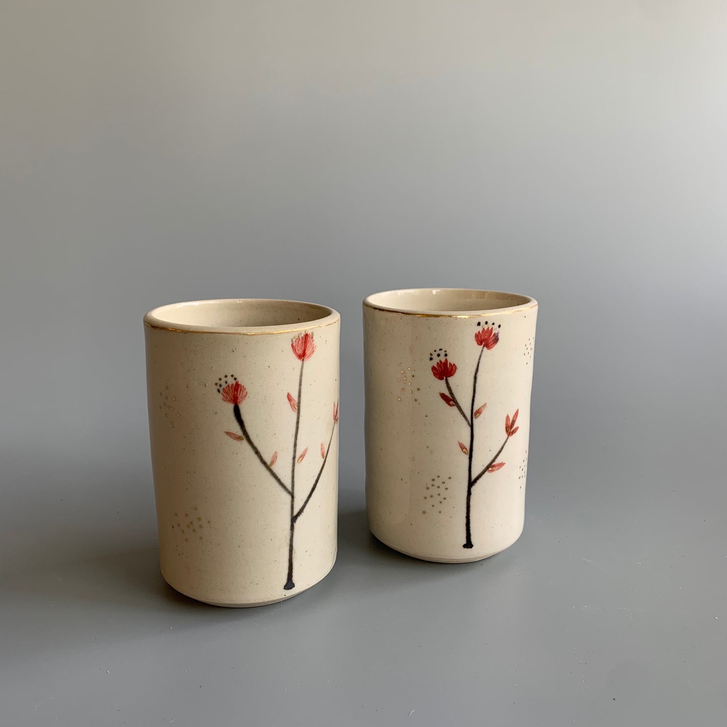 Cherry Blossom Wine Glasses - Medium- Set of 2
