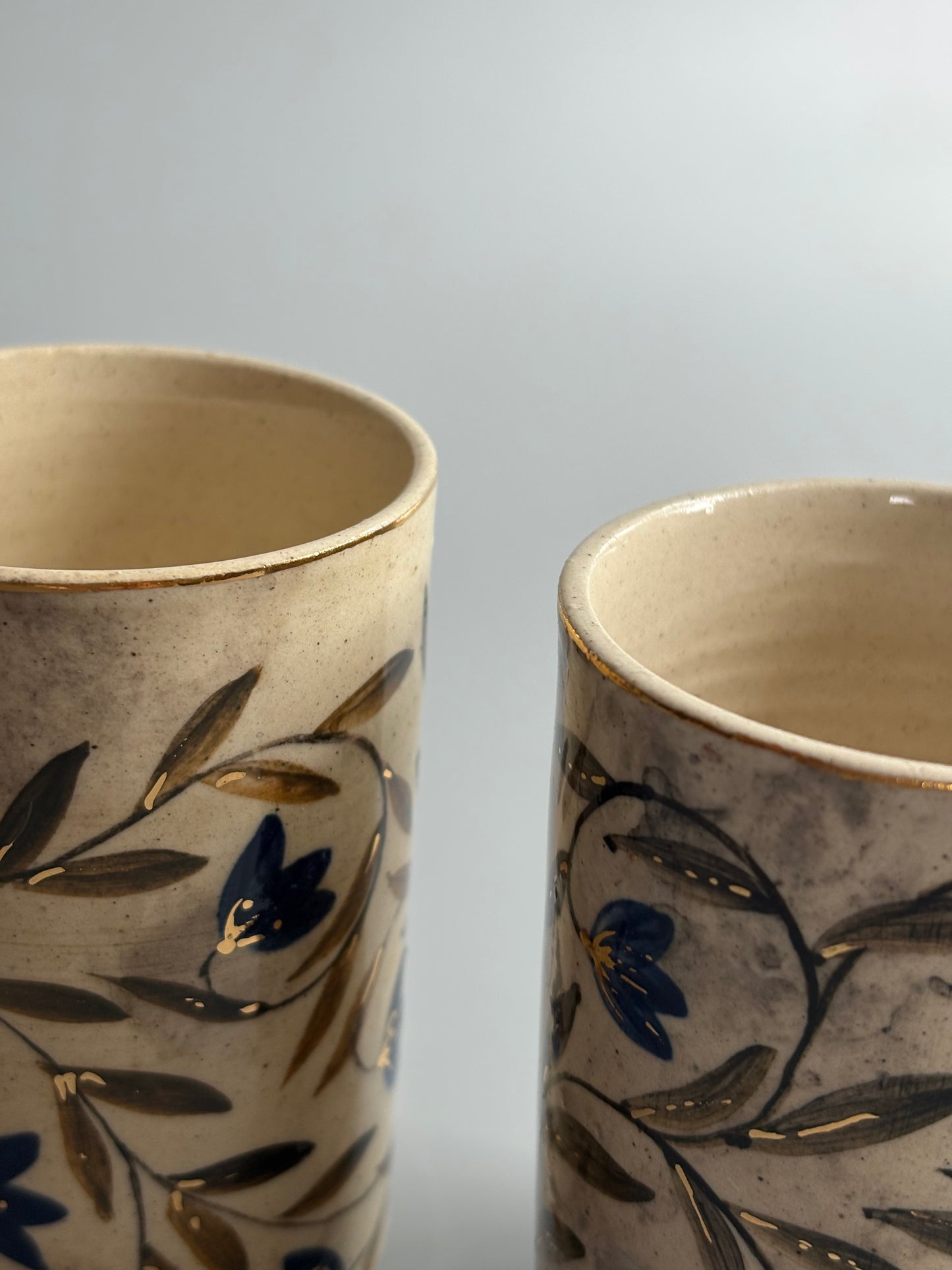Mughal Wine Glasses Blue- Set of 2