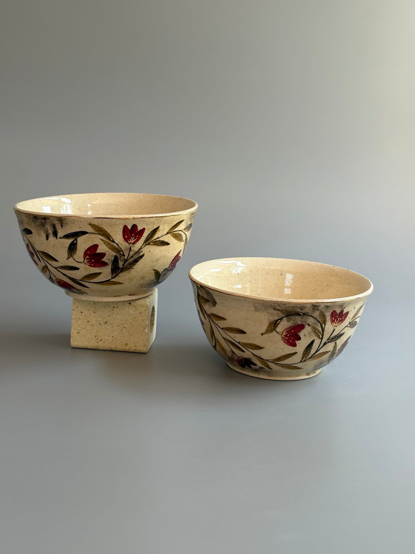 Mughal  Bowls Maroon Curry