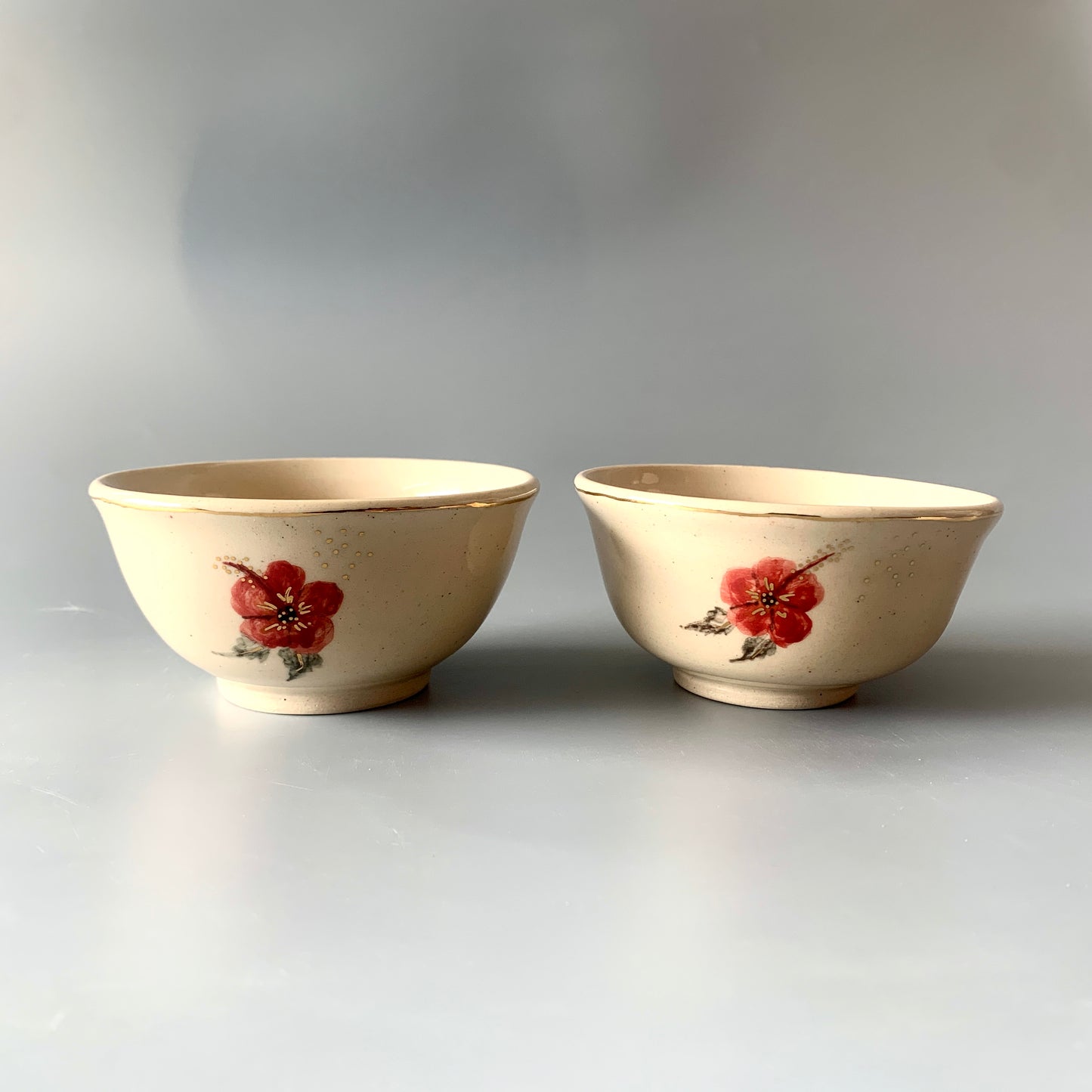 Hibiscus Bowls - Set of 2(Small)