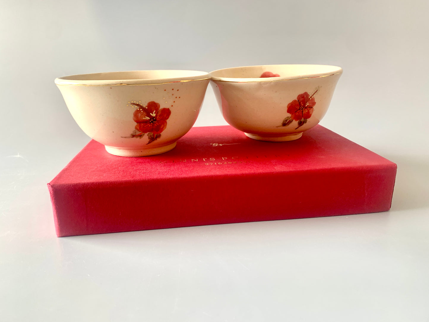 Hibiscus Bowls - Set of 2(Small)